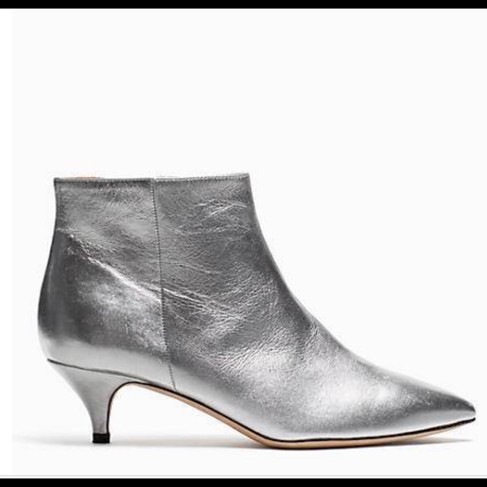 Kate Spade Olly Silver Bootie